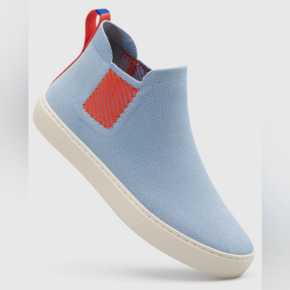Rothy's Blue and Orange Women's Sneakers